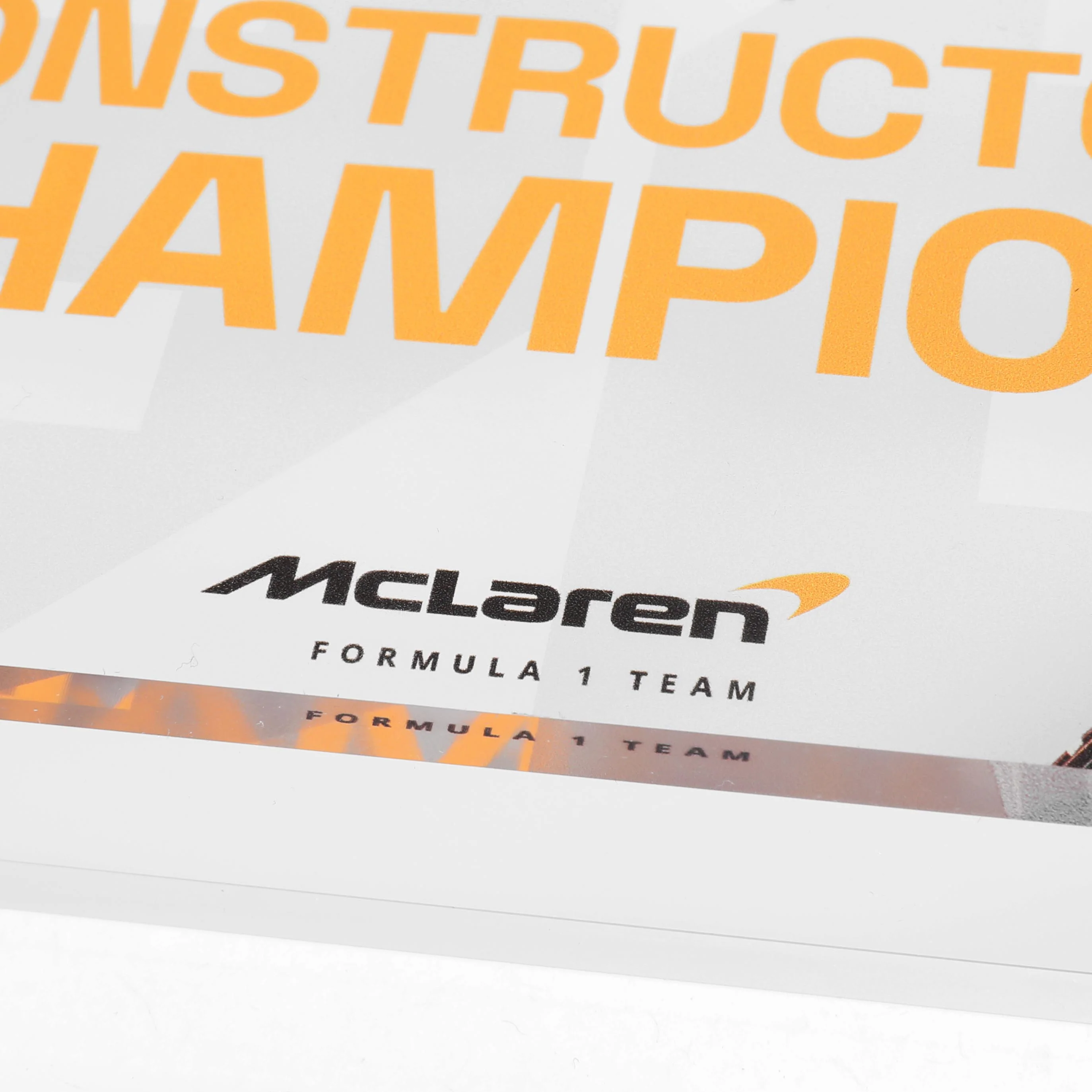 2024 Constructors Champions McLaren F1 Team Dual Bodywork in Acrylic - Image 5