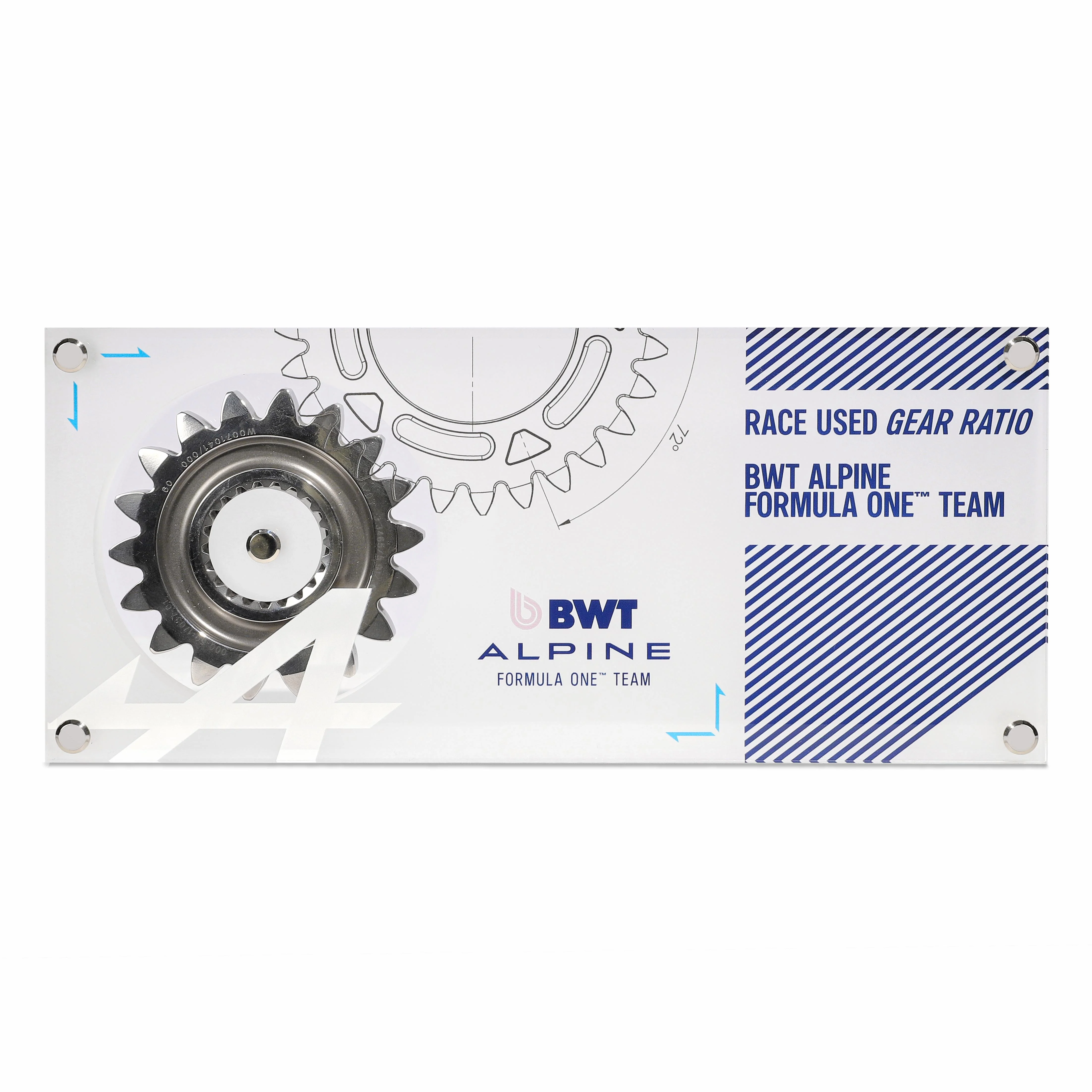 BWT Alpine Formula One™ Team Gear Ratio In Acrylic - Image 3