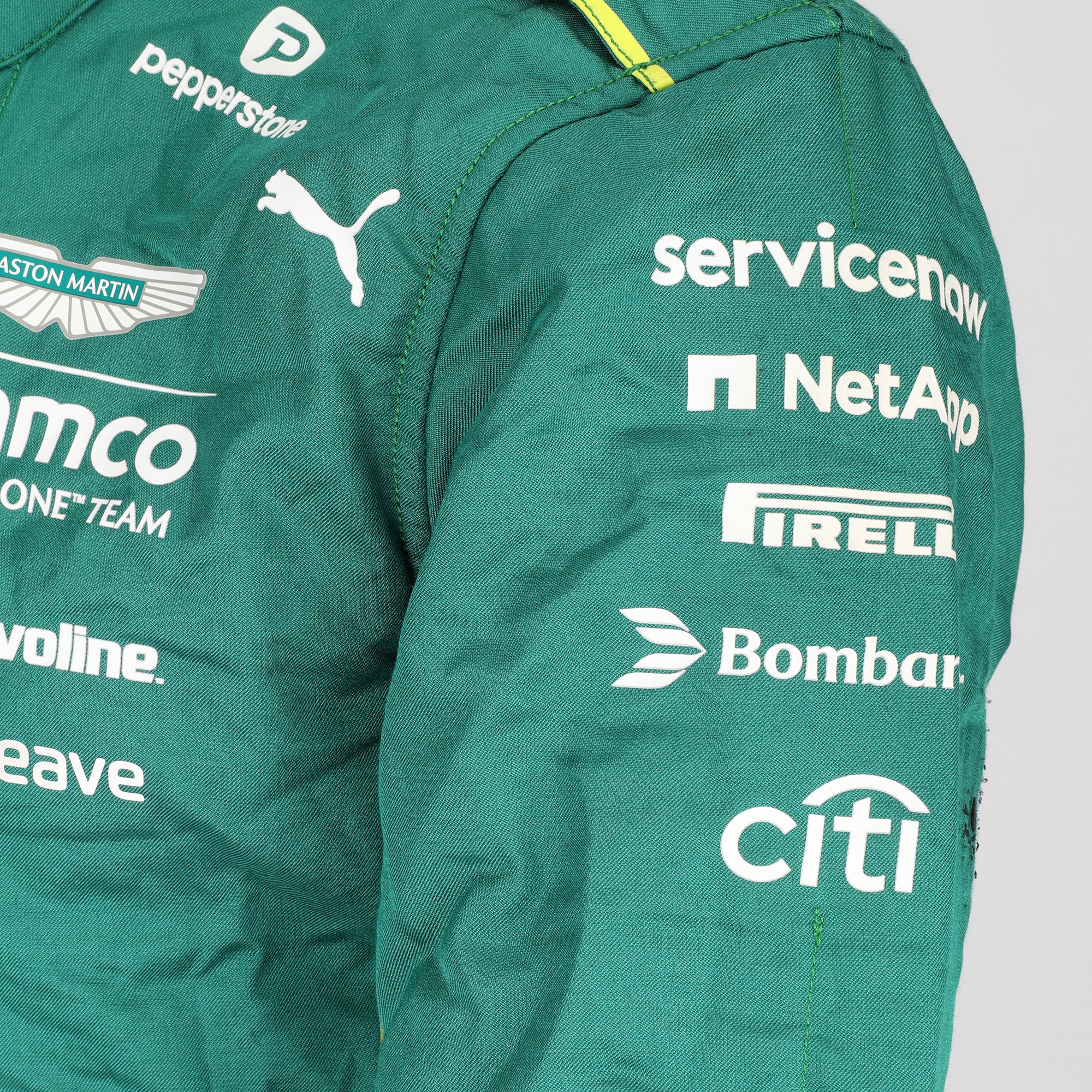 Fernando Alonso Aston Martin Aramco F1 Team 2025 Grand Prix Used Race Suit - Austrian GP - Image 4