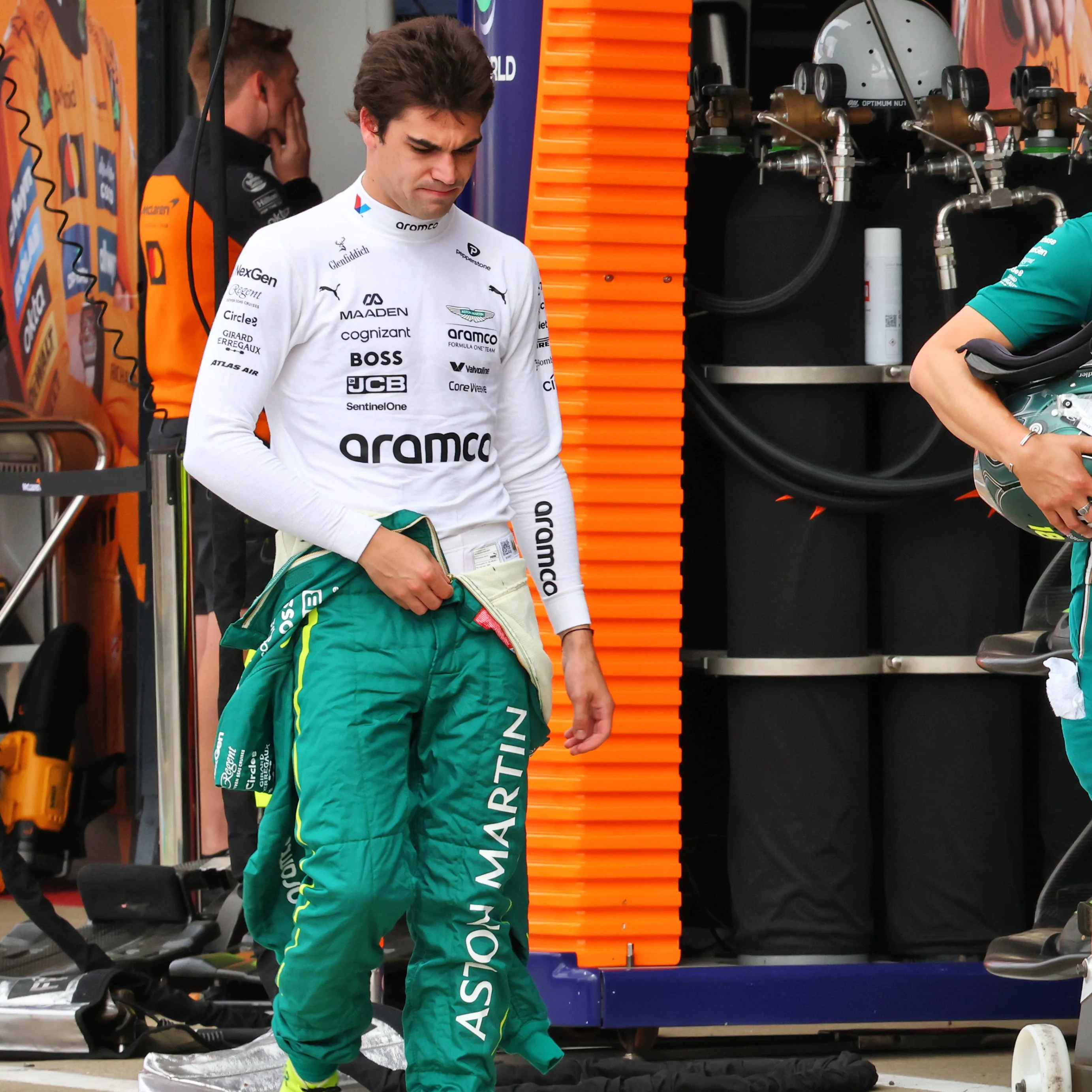 Lance Stroll Aston Martin Aramco F1 Team 2025 Race Suit - British GP - Image 10