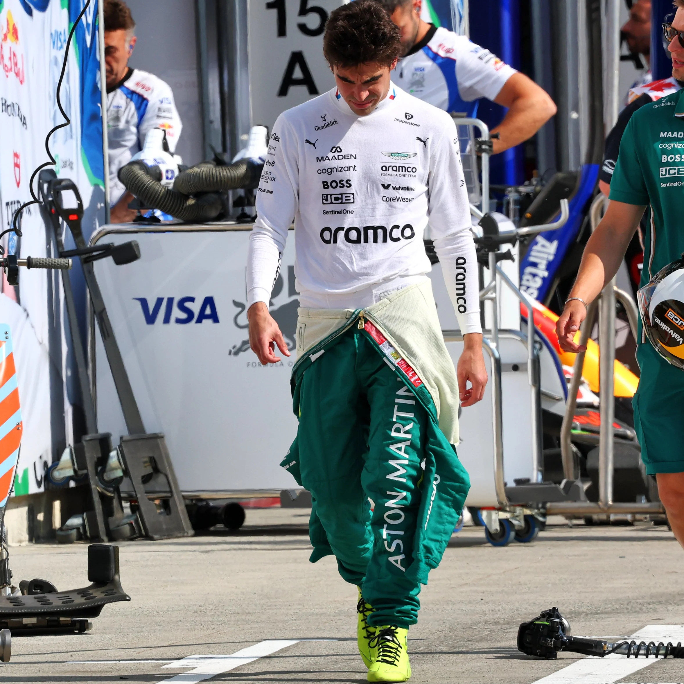 Lance Stroll Aston Martin Aramco F1 Team 2025 Race Suit - Canadian GP - Image 10