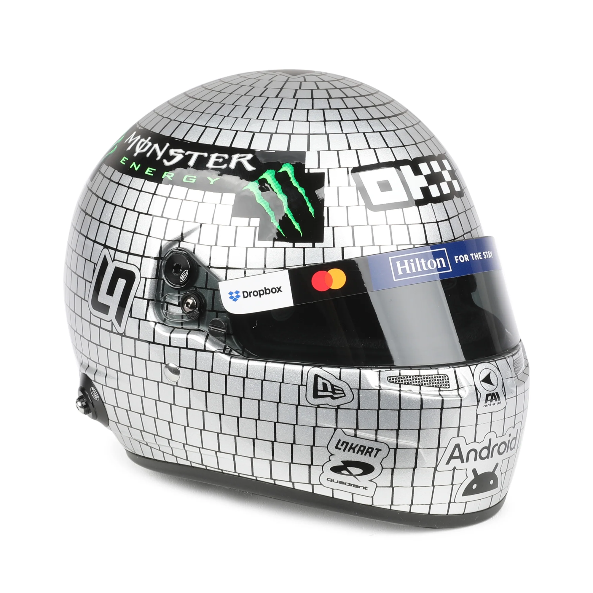 Lando Norris 2025 ‘Disco Ball’ 1:2 Scale Helmet – Miami GP Edition - Image 2
