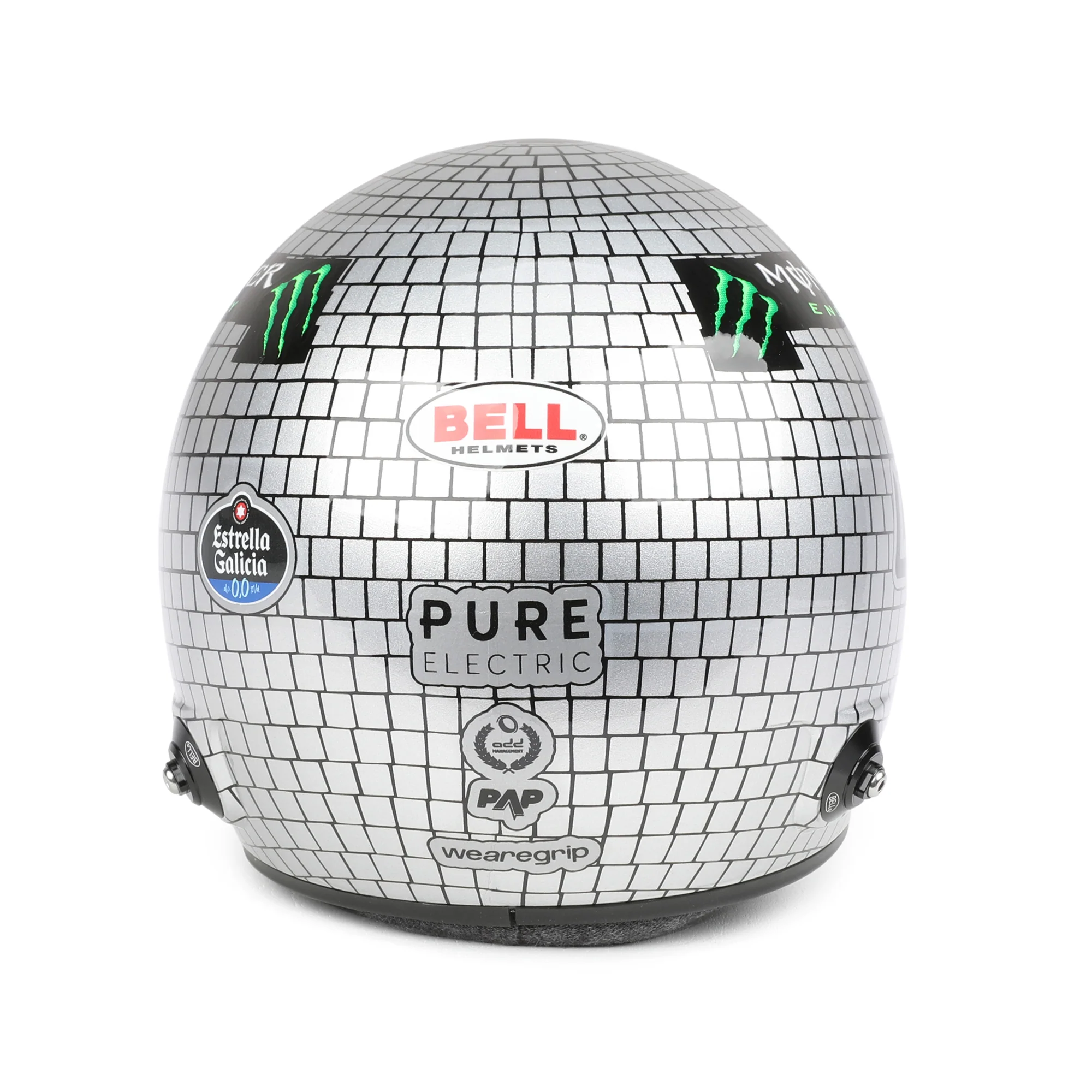 Lando Norris 2025 ‘Disco Ball’ 1:2 Scale Helmet – Miami GP Edition - Image 6