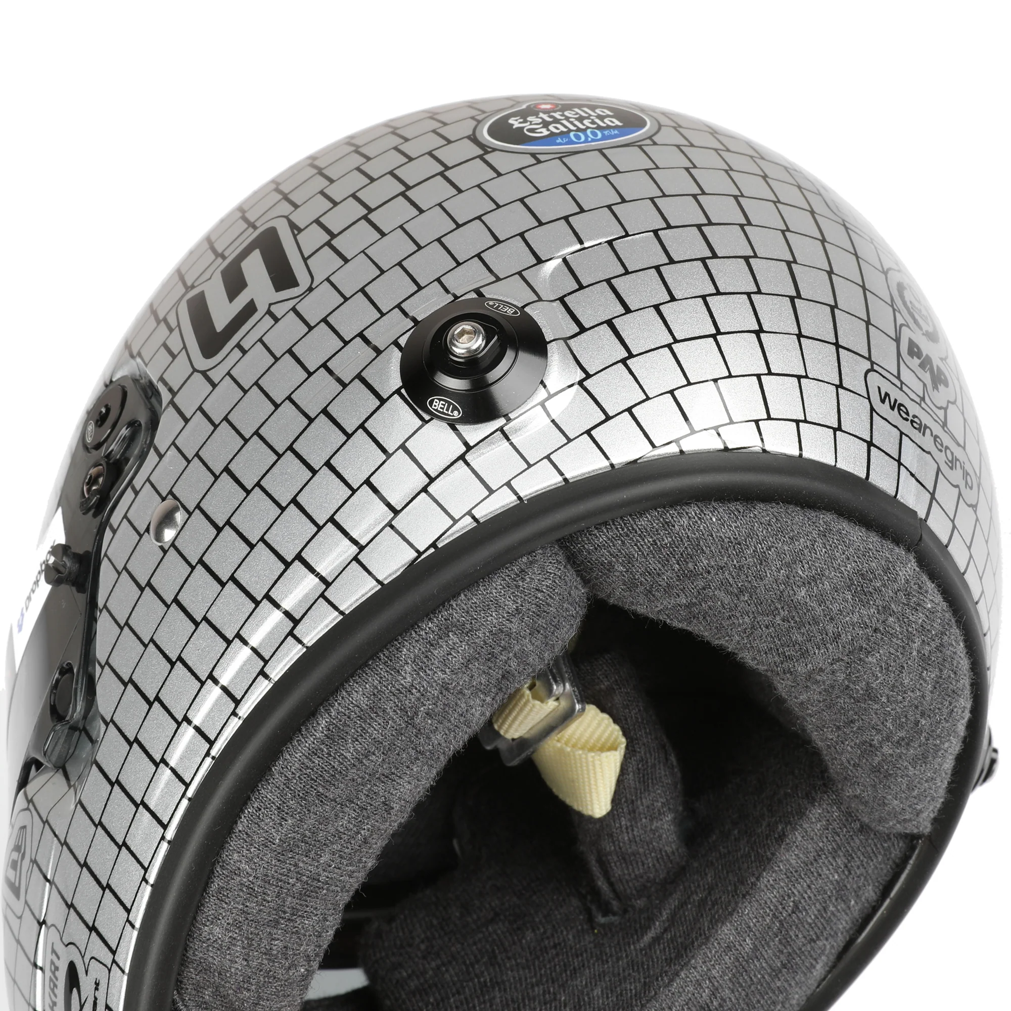 Lando Norris 2025 ‘Disco Ball’ 1:2 Scale Helmet – Miami GP Edition - Image 8