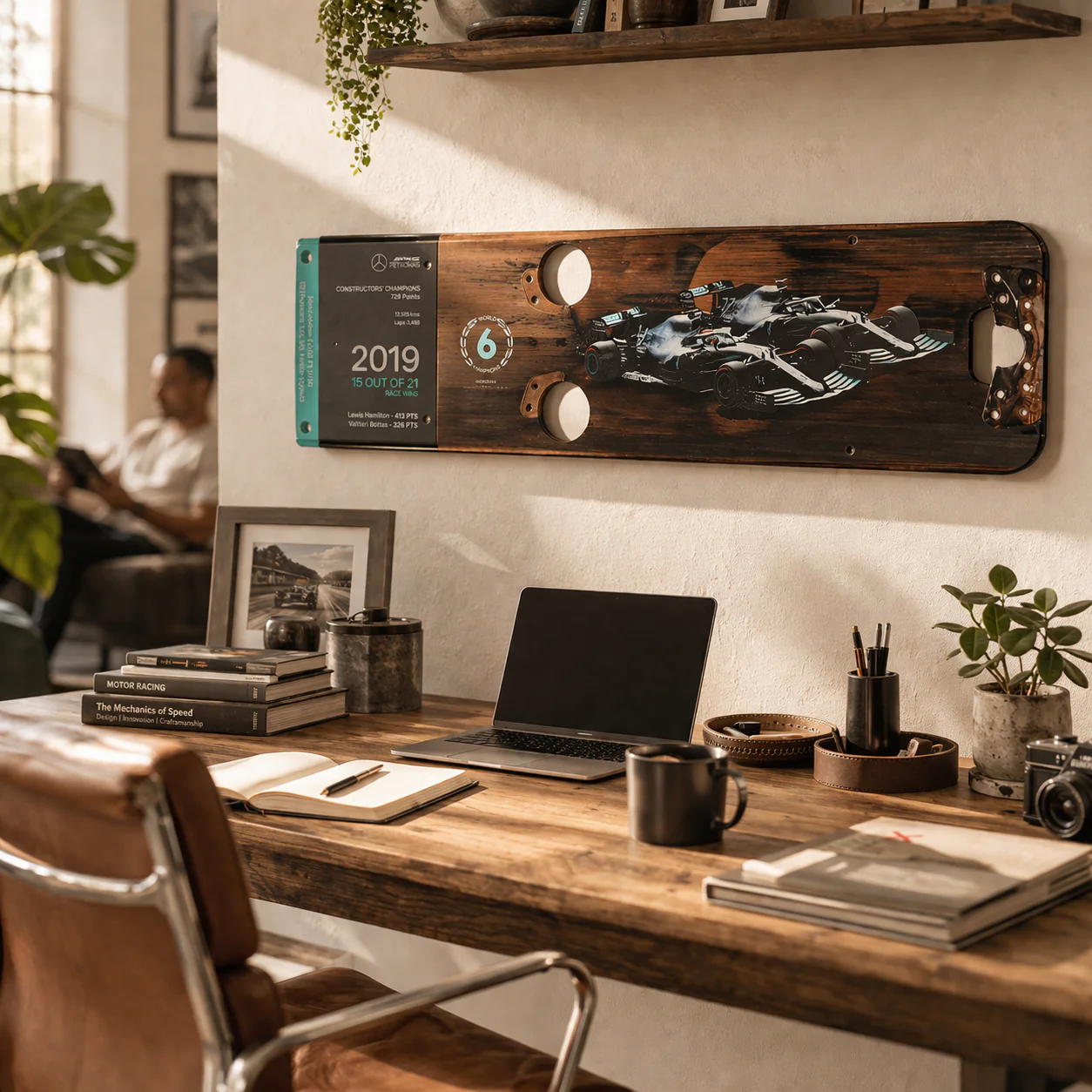 Mercedes-AMG F1 Team 2019 Skid Plank - Image 2