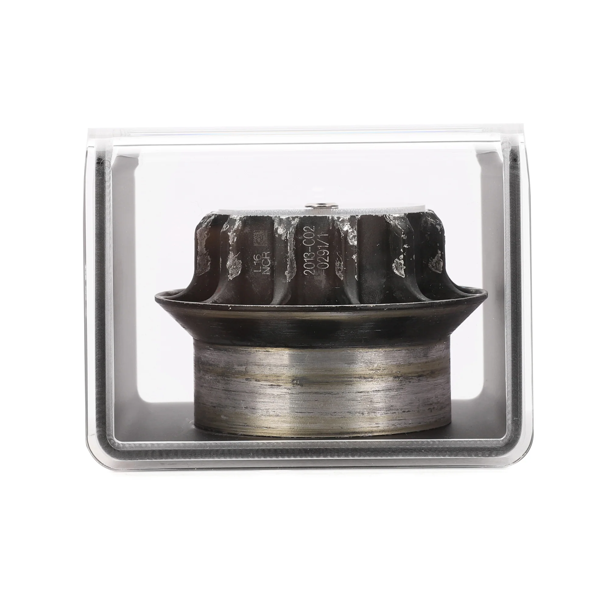 Mercedes AMG Petronas 2013 Grand Prix Used Wheel Nut in Display Case - Black - Image 4
