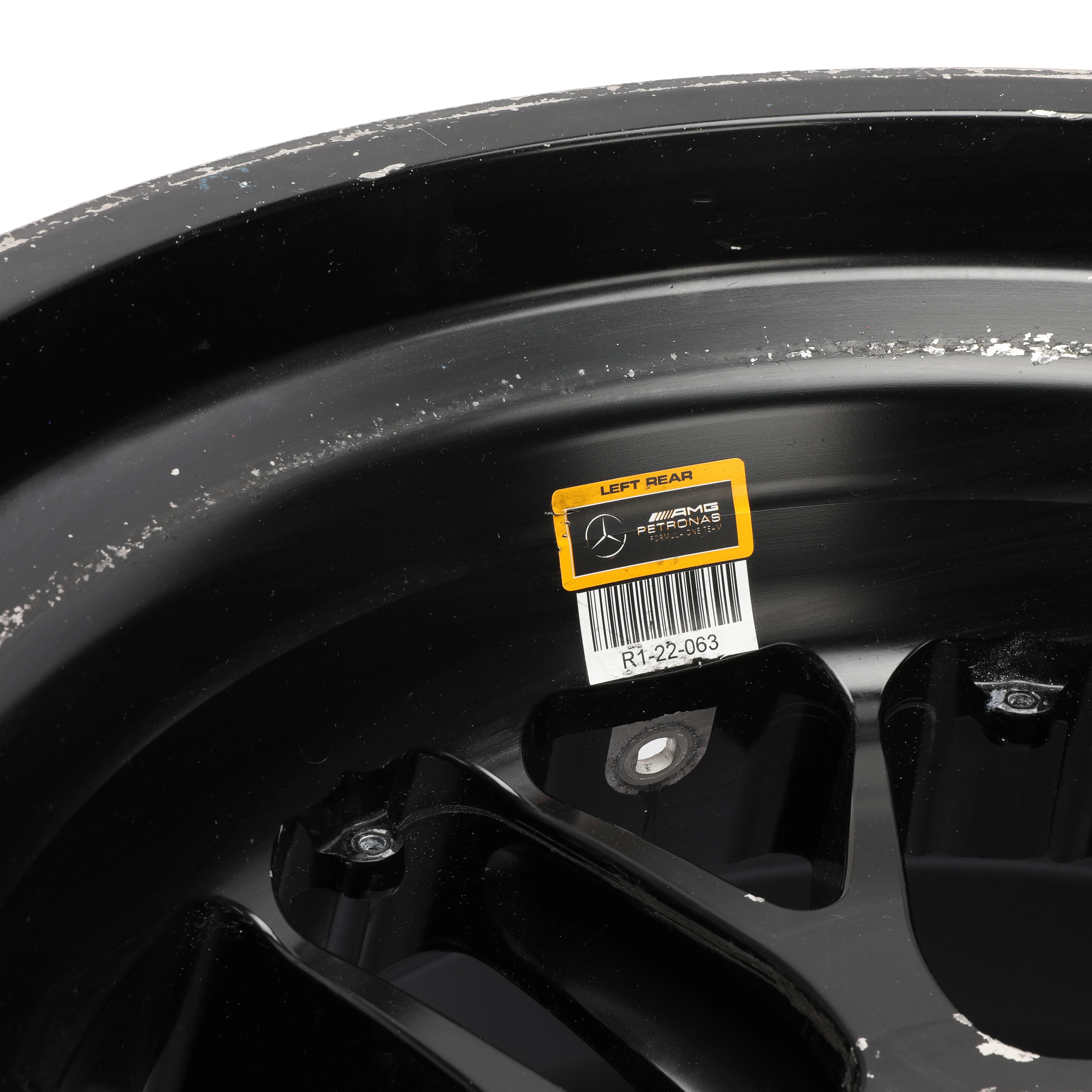 Mercedes AMG Petronas F1 Team 2022 Rear Wheel Rim Table - Image 7