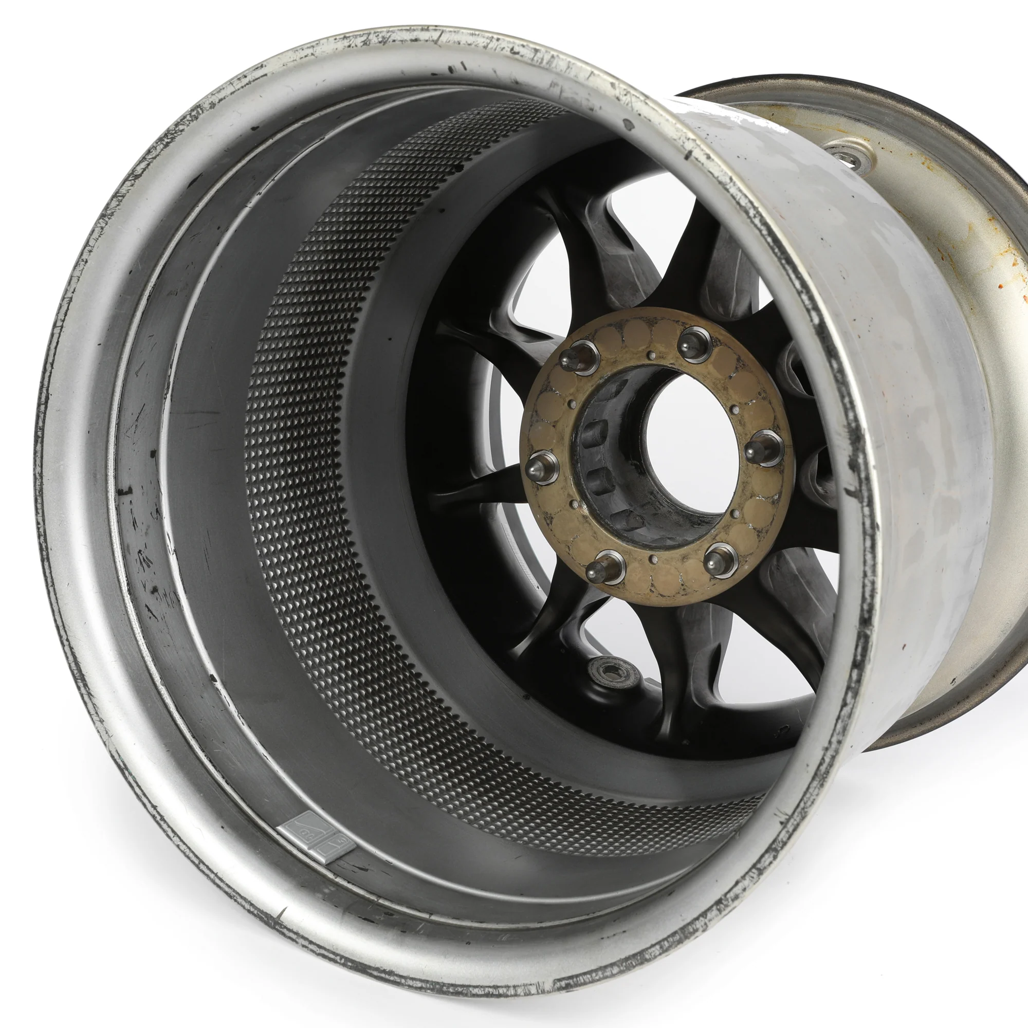 Mercedes-AMG PETRONAS F1® Team 2019 Season Used Front Wheel Rim Table - Image 4