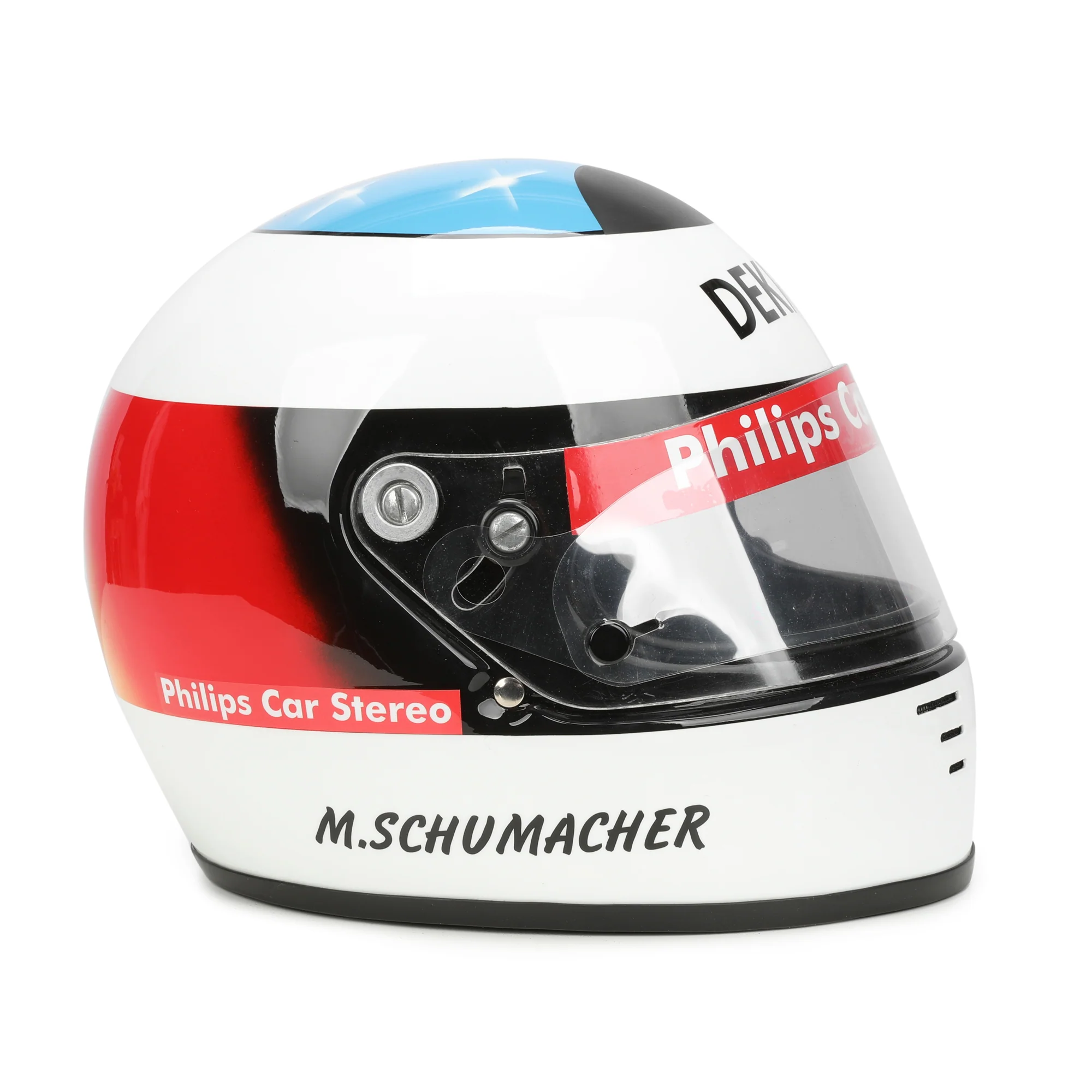 Michael Schumacher 1991 Jordan Helmet – Belgium GP Replica - Image 4