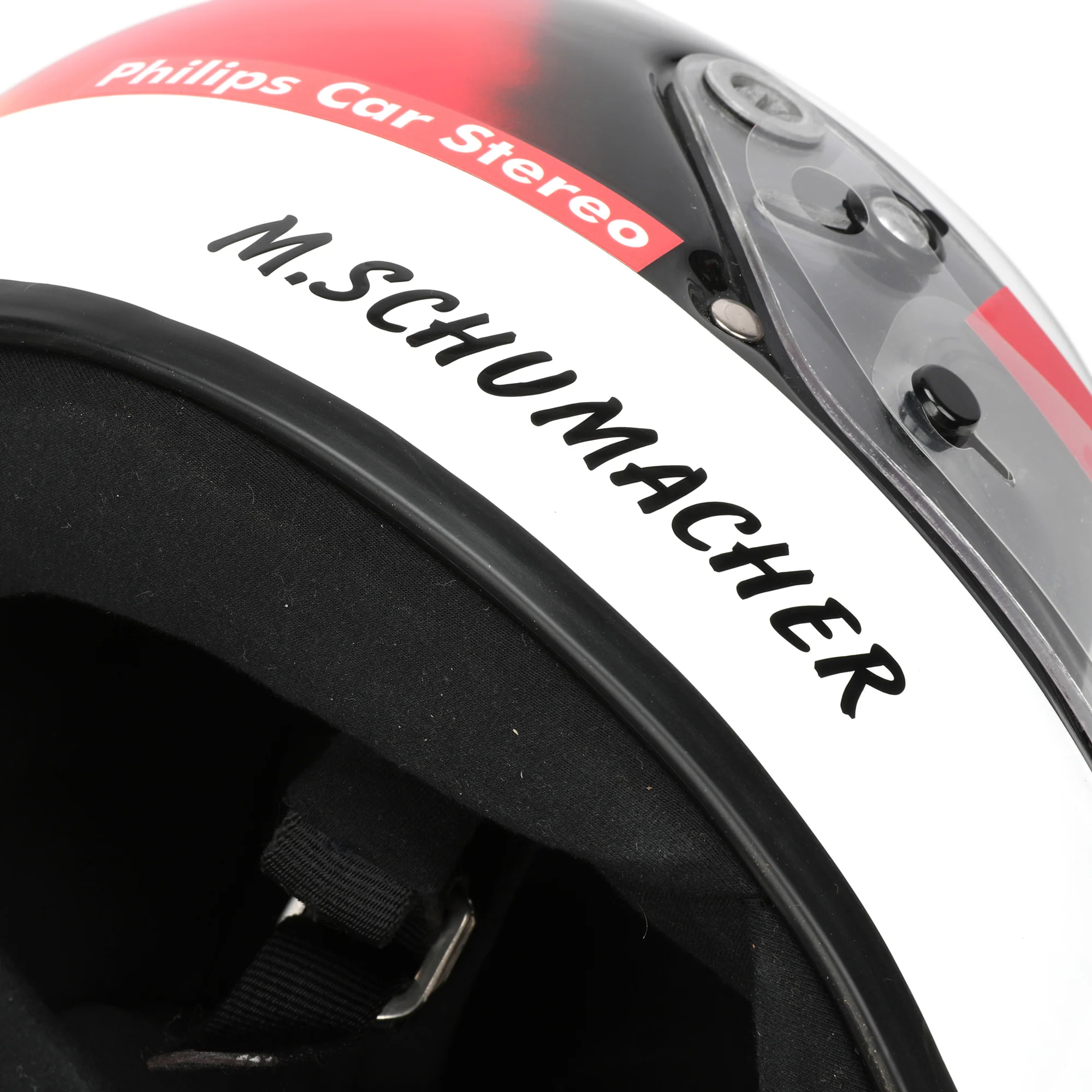 Michael Schumacher 1991 Jordan Helmet – Belgium GP Replica - Image 6
