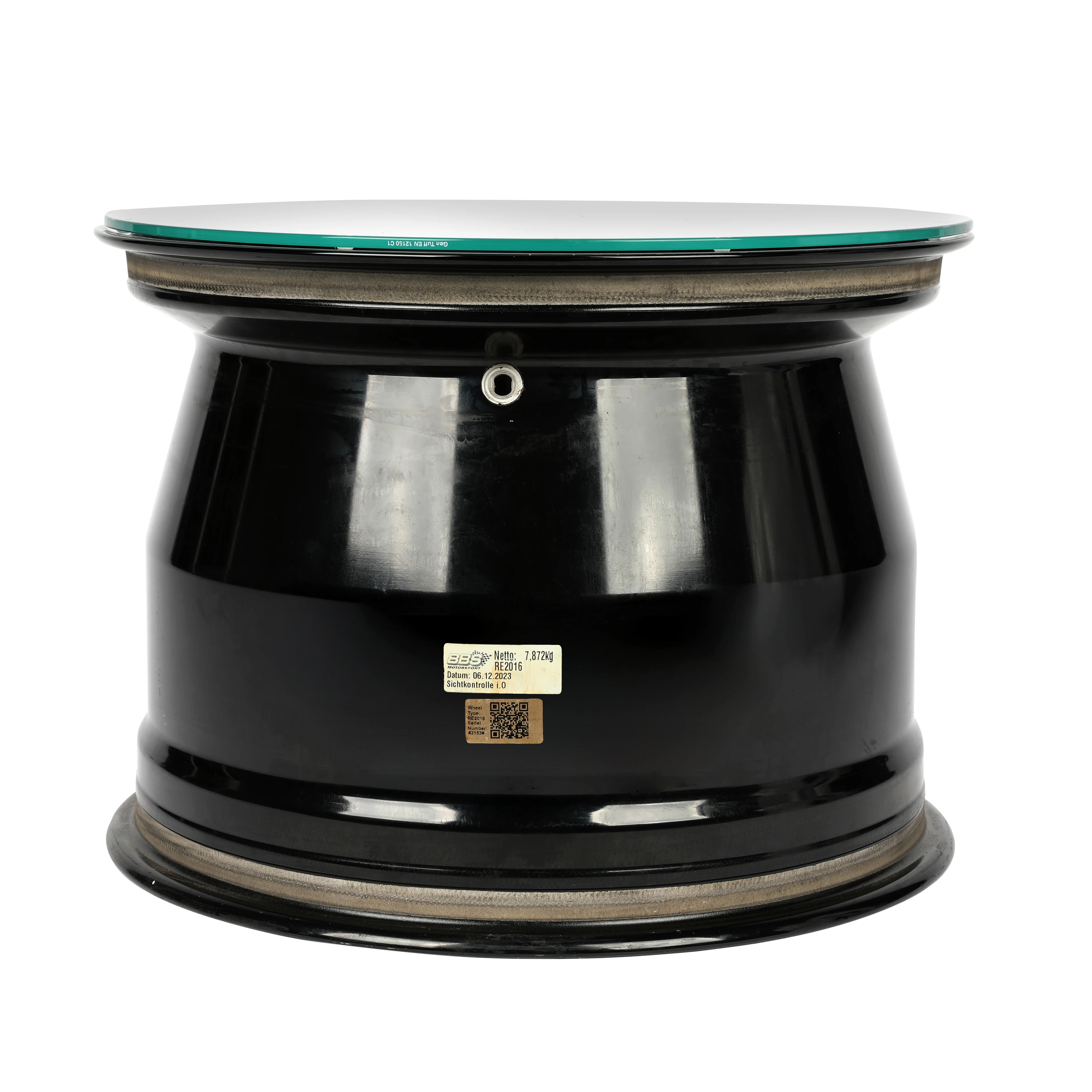 Oscar Piastri 2024 McLaren Front Wheel Rim Table - Bahrain GP - Image 2