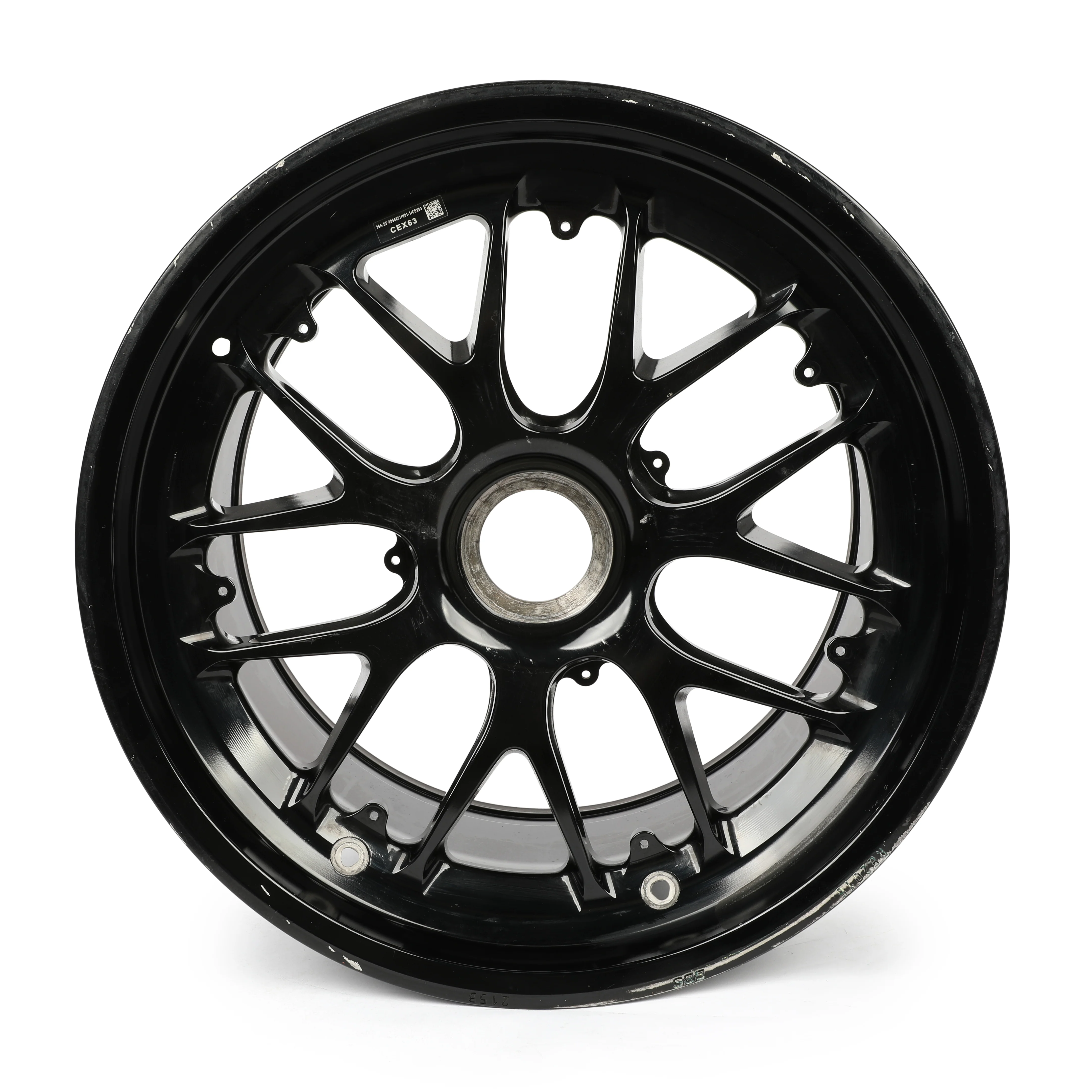 Oscar Piastri 2024 McLaren Front Wheel Rim Table - Bahrain GP - Image 3