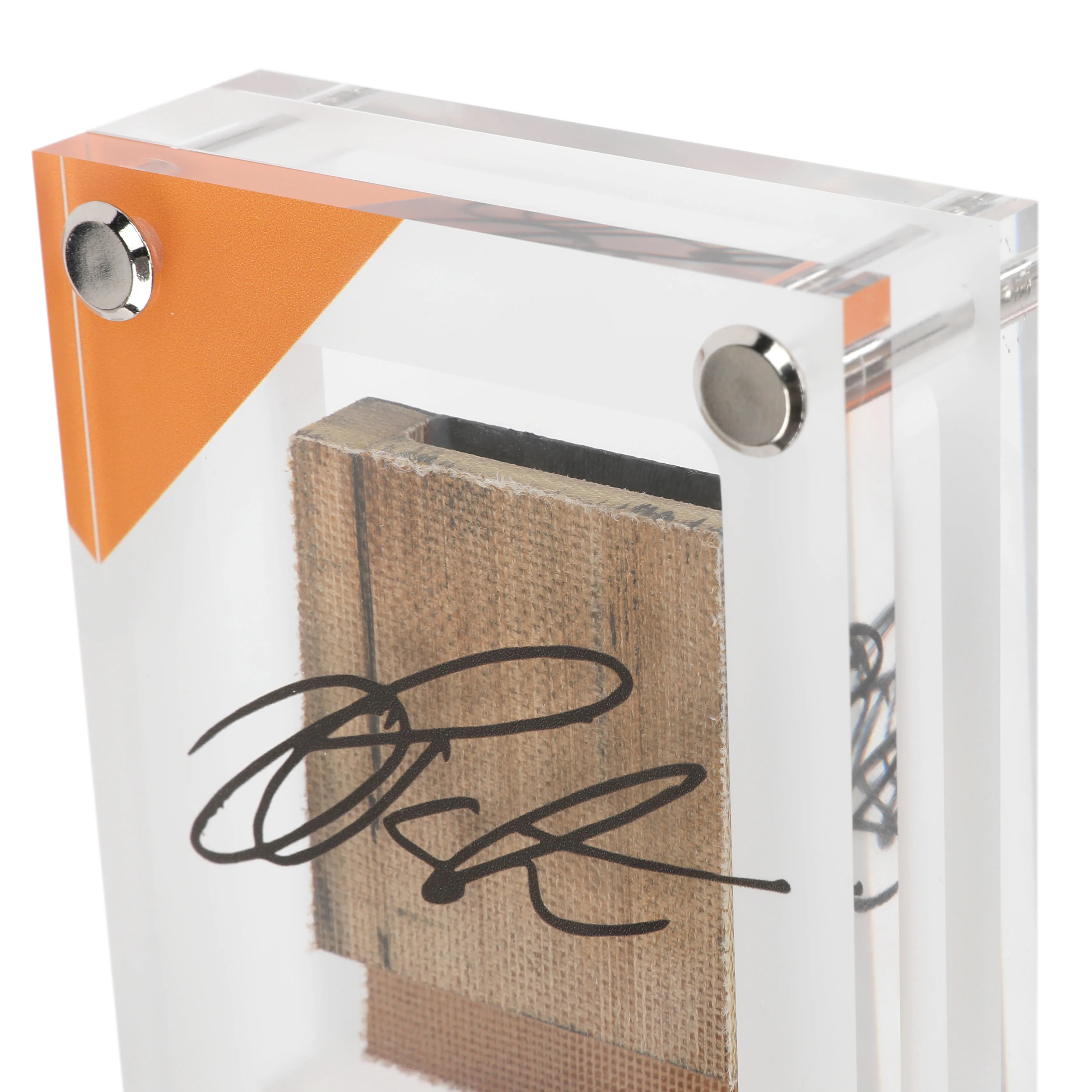 Oscar Piastri 2025 Grand Prix Used McLaren MCL39 Skid Plank Piece in Acrylic - Image 4