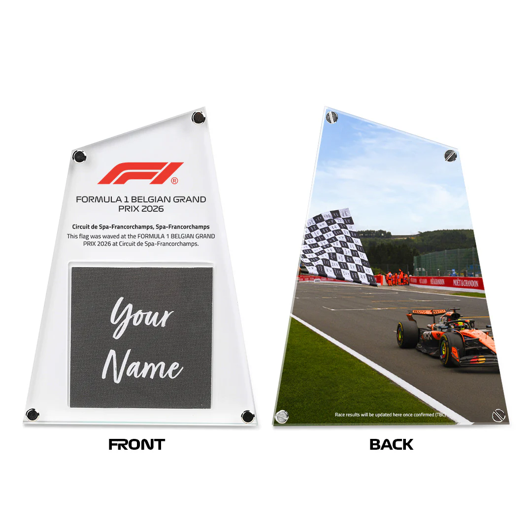 Own the Chequered Flag - 2026 Belgian Grand Prix - Image 4