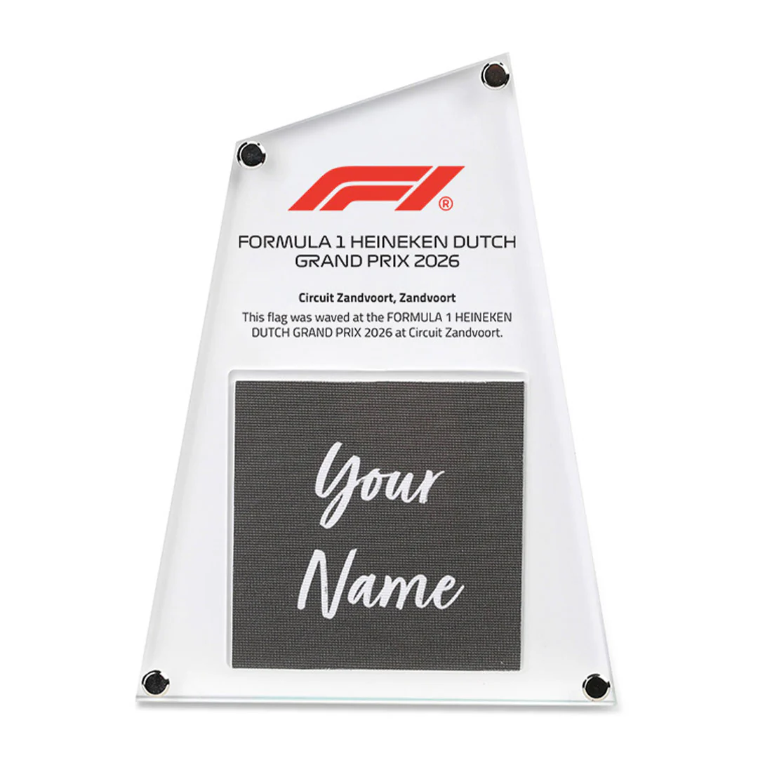 Own the Chequered Flag - 2026 Dutch Grand Prix