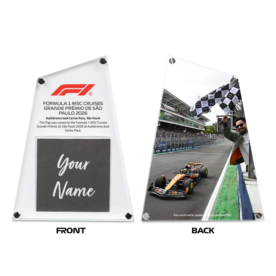 Own the Chequered Flag - 2026 Sao Paulo Grand Prix - Image 4