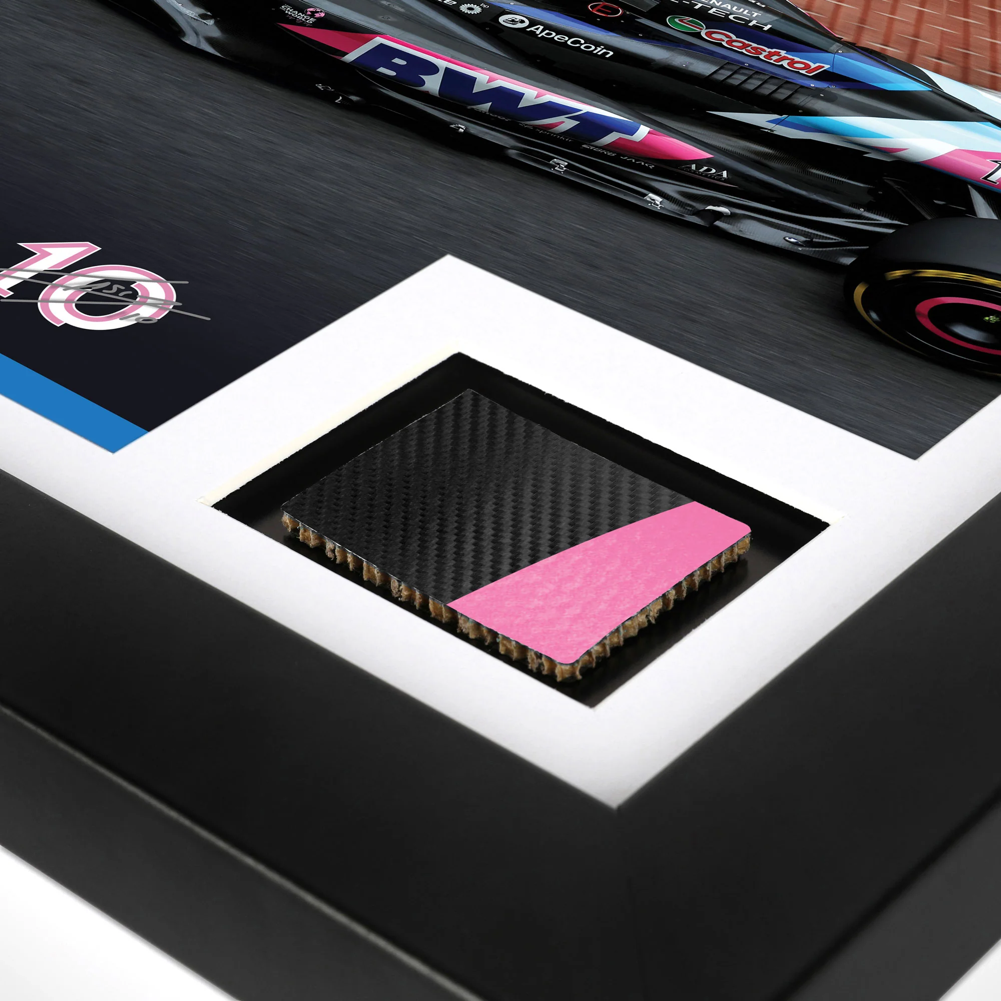 Pierre Gasly 2024 BWT Alpine Formula One™ Team Bodywork & Photo - Limited Edition - Image 3
