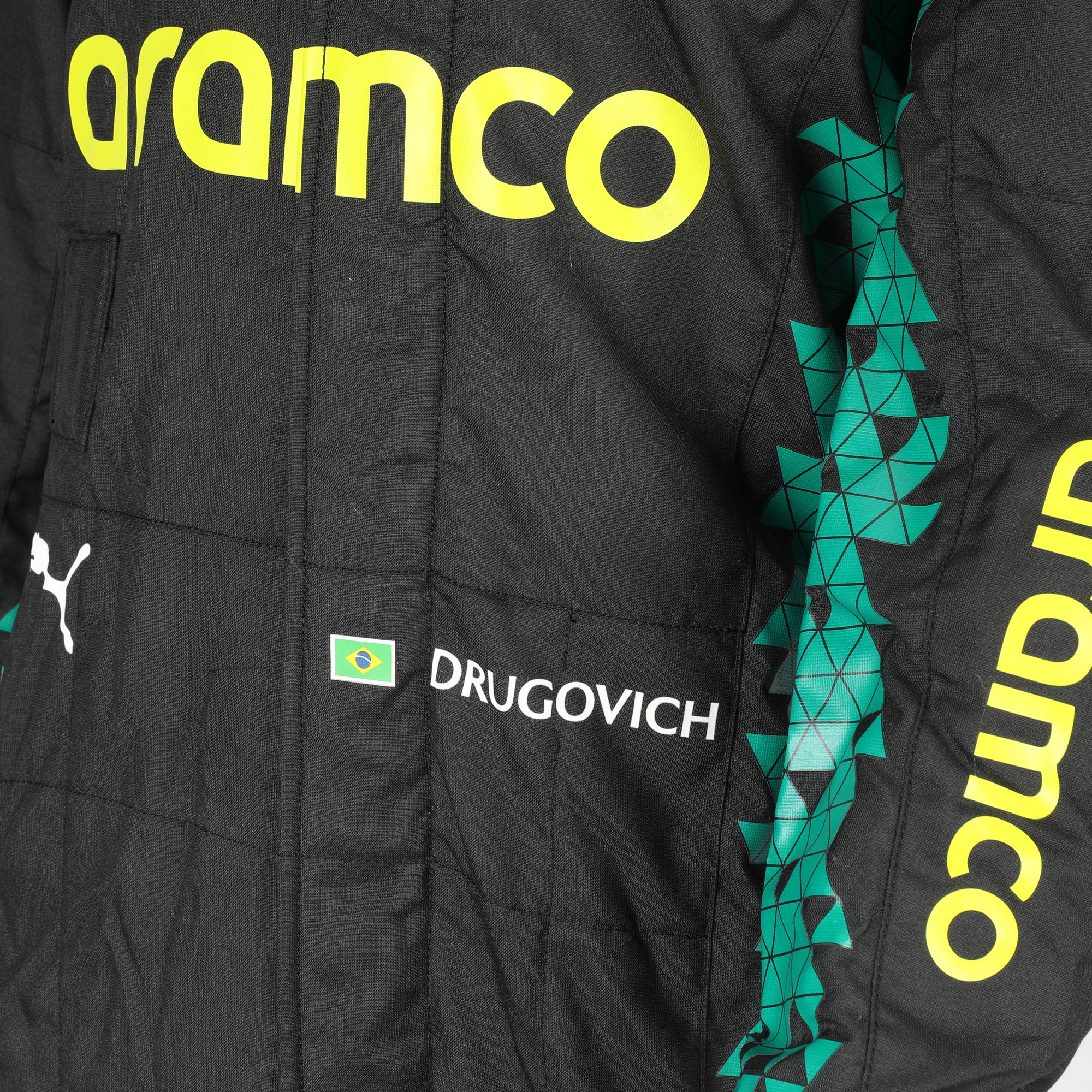 Felipe Drugovich 2025 Aston Martin Aramco Team Suit – US GP - Image 4