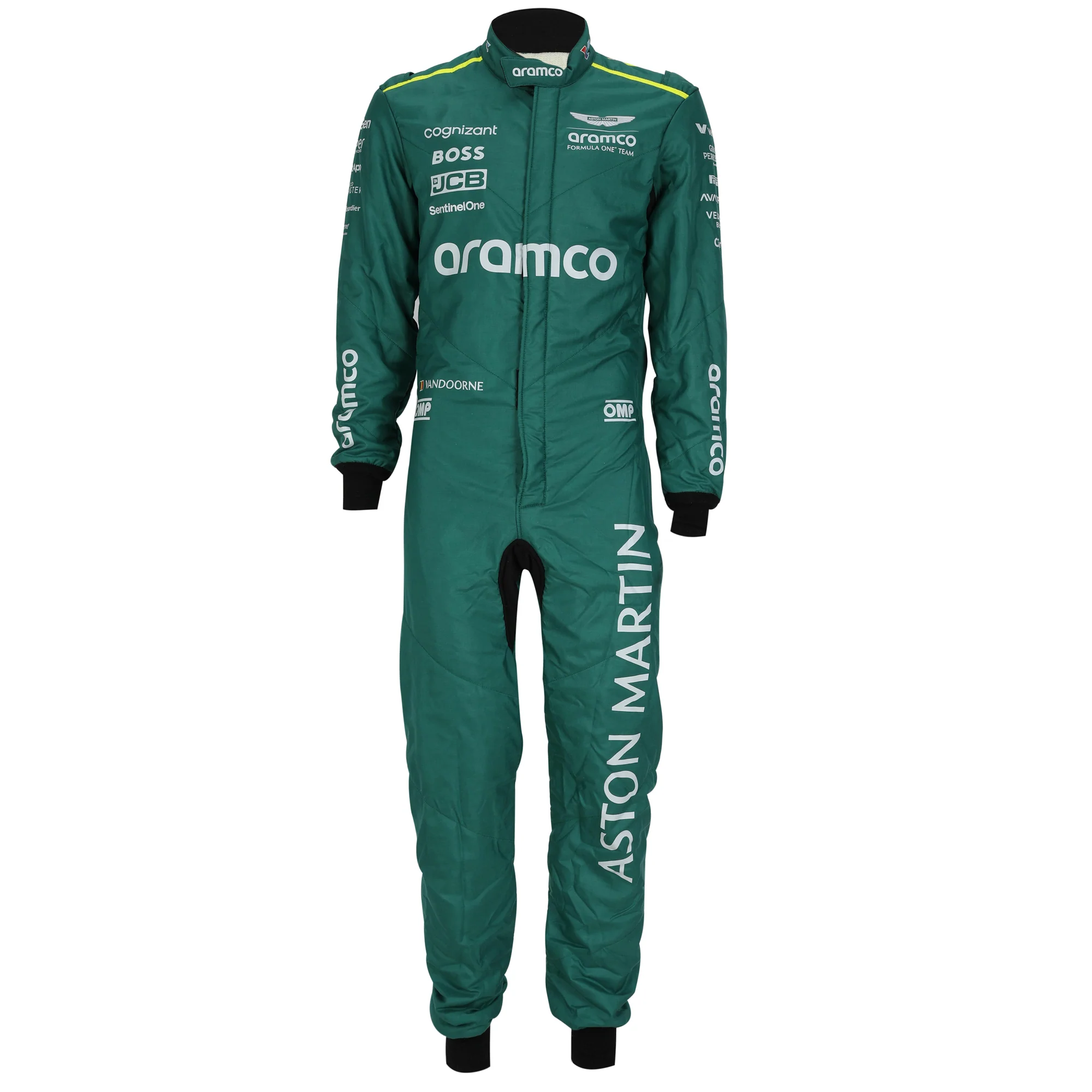 Stoffel Vandoorne 2024 Season used Aston Martin Aramco F1 Team Suit
