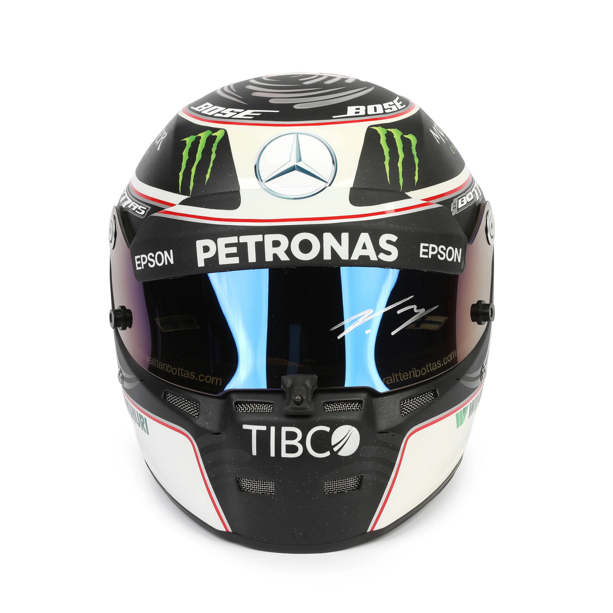 Valtteri Bottas 2017 Signed Official Replica Helmet - Image 4
