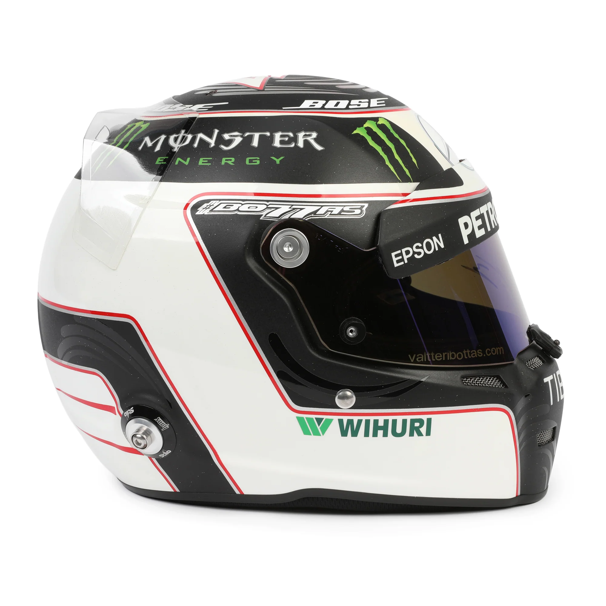 Valtteri Bottas 2017 Signed Official Replica Helmet - Image 6