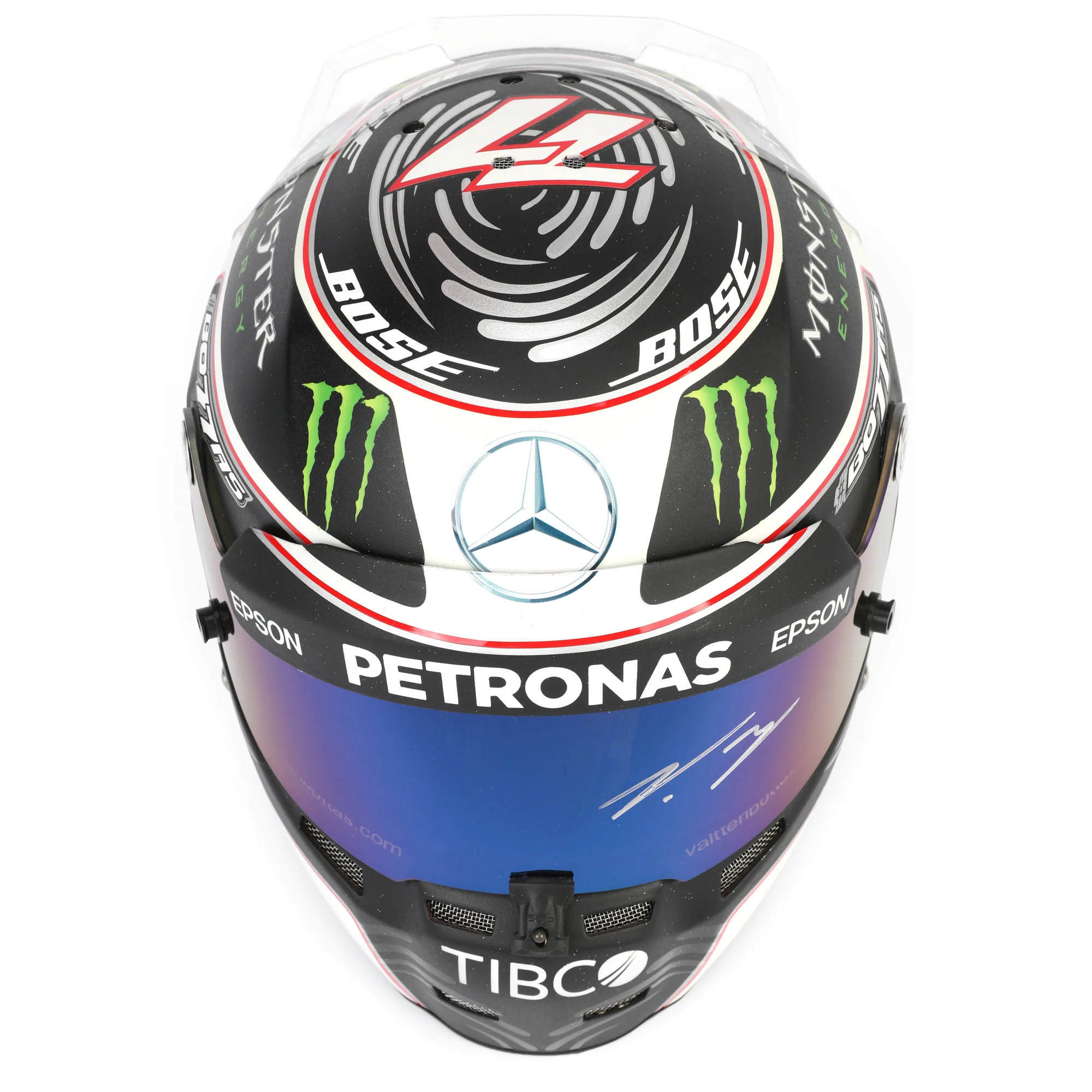 Valtteri Bottas 2017 Signed Official Replica Helmet - Image 8
