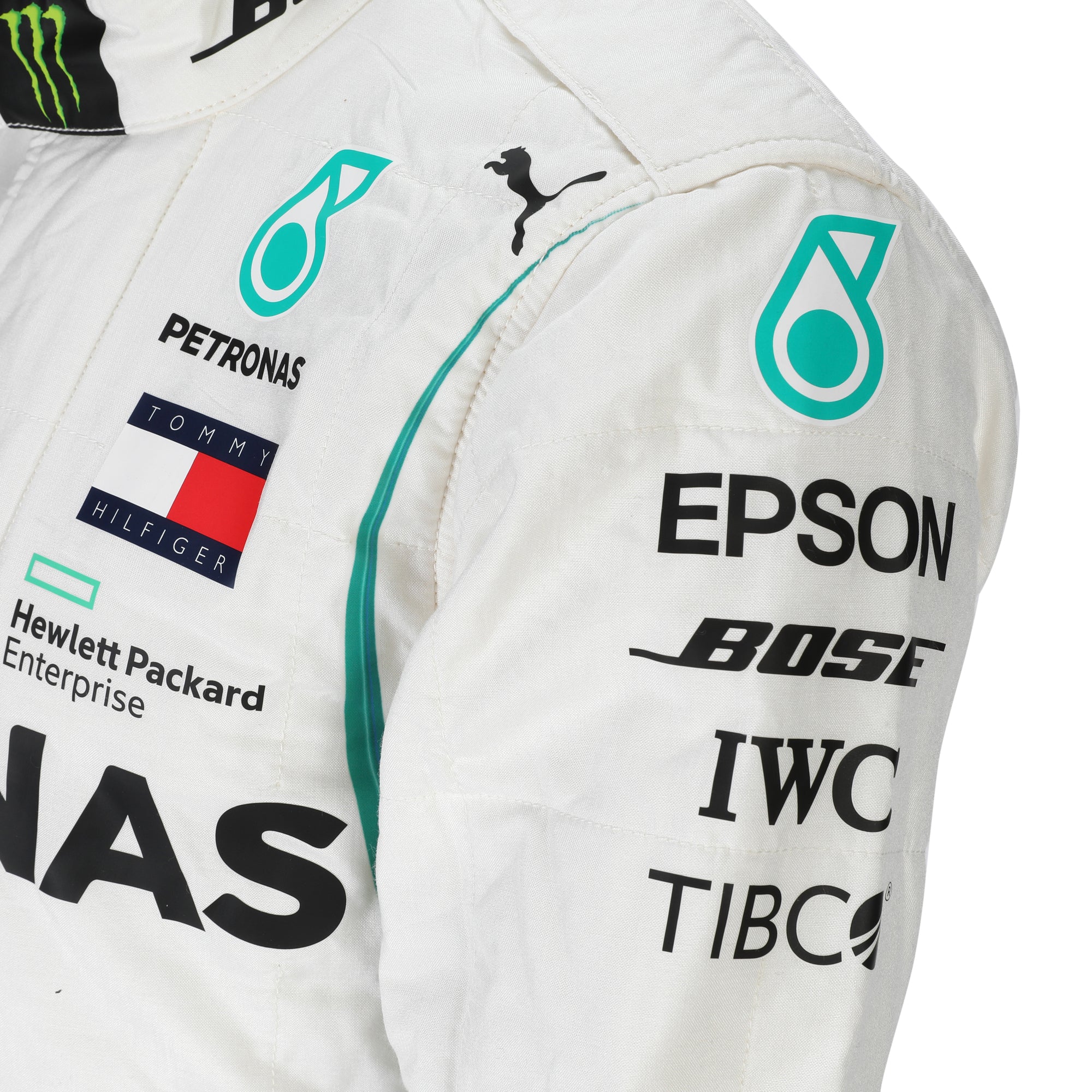 Valtteri Bottas 2018 Mercedes-AMG Petronas Grand Prix Used Race Suit – Singapore GP - Image 3