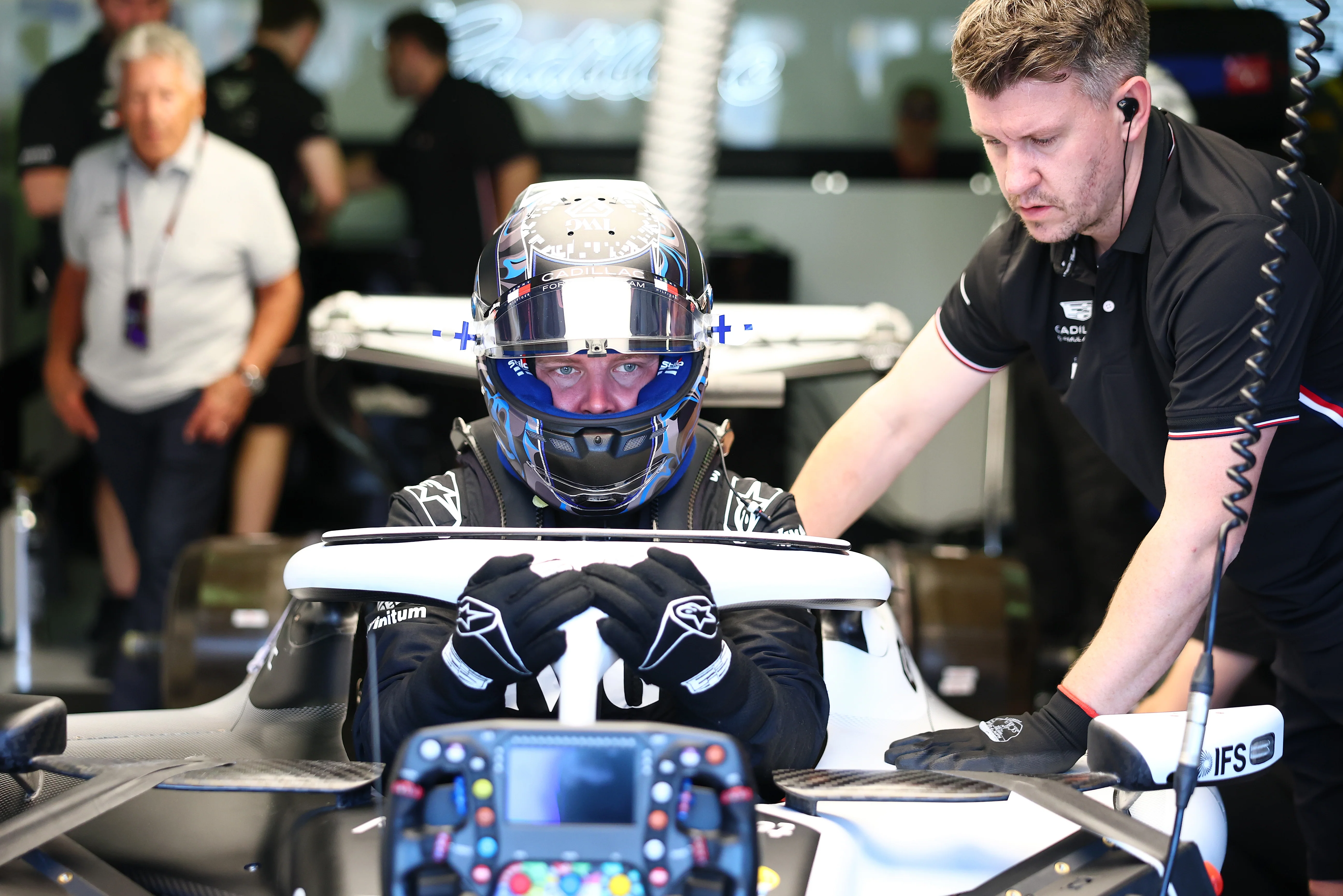 Valtteri Bottas First-Ever Cadillac Race-Used Helmet 2026 - Australian GP - Image 14