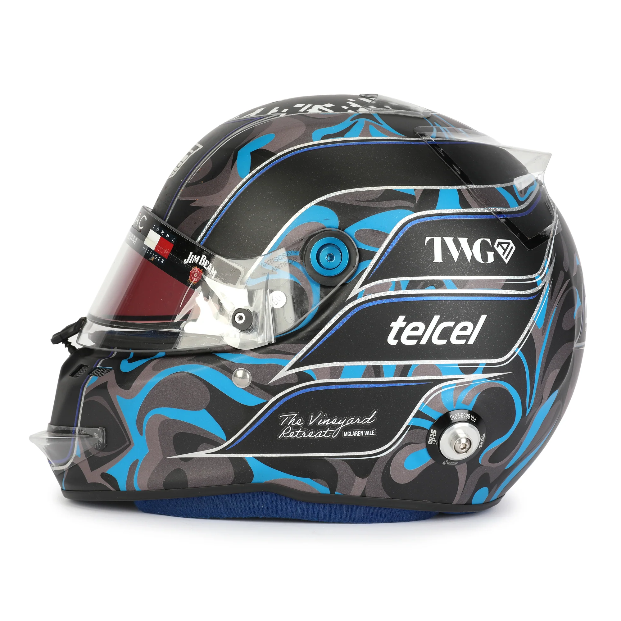 Valtteri Bottas First-Ever Cadillac Race-Used Helmet 2026 - Australian GP - Image 3