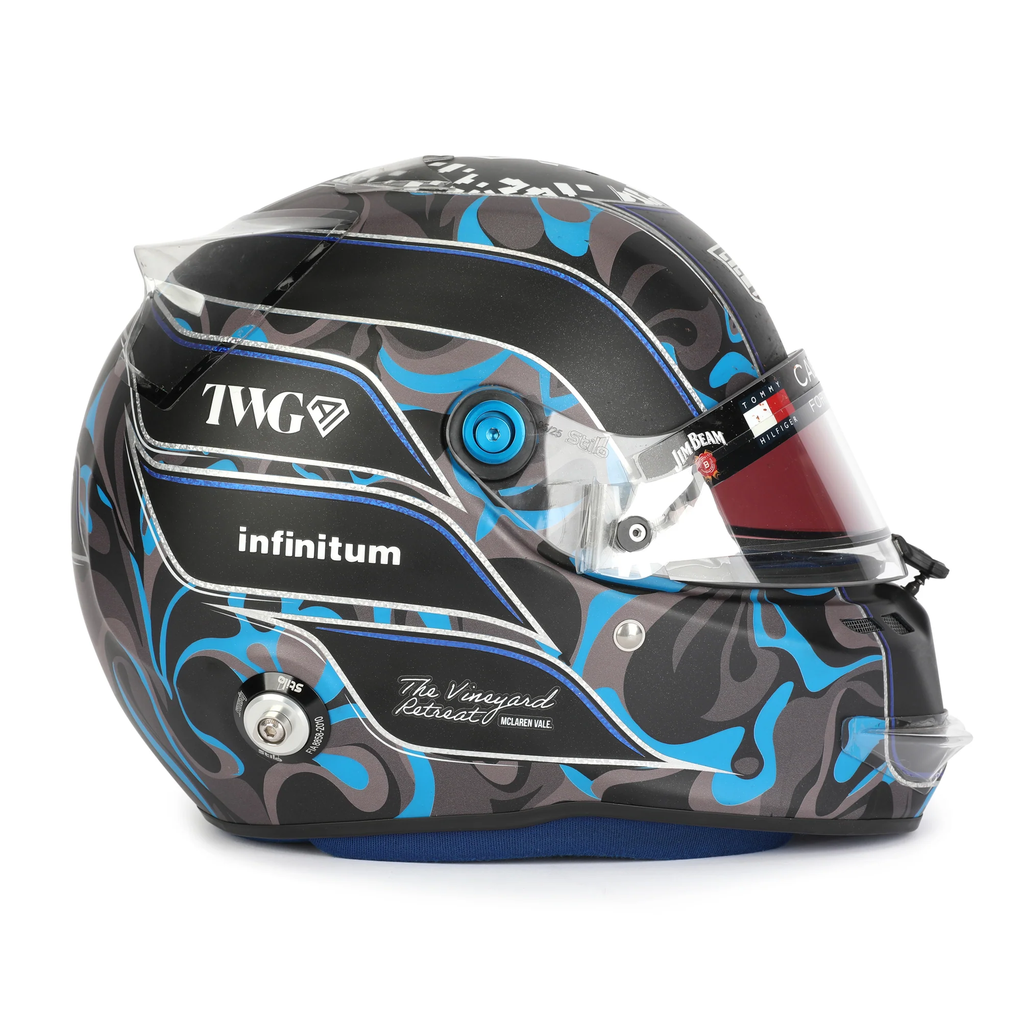 Valtteri Bottas First-Ever Cadillac Race-Used Helmet 2026 - Australian GP - Image 4