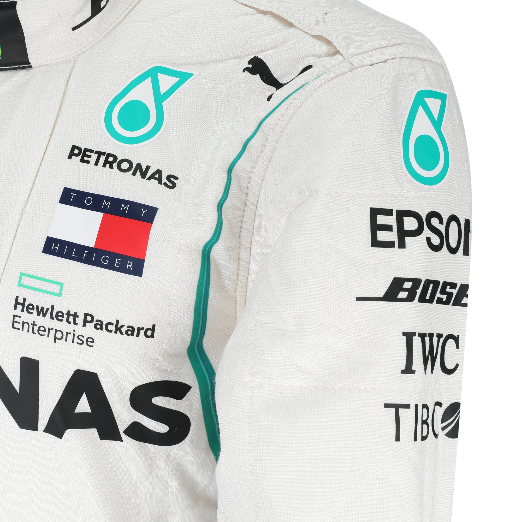 Valtteri Bottas Mercedes AMG Petronas 2018 Race Suit - Brazil GP - Image 4
